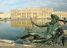 chateau of versailles near paris