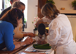 french cooking class in a private property