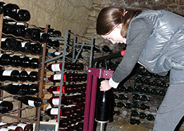 Bottling your own wine in a private property Wine bottling in a private property in the Loire Valley