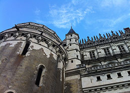 Chateau of Amboise in the Loire Valley